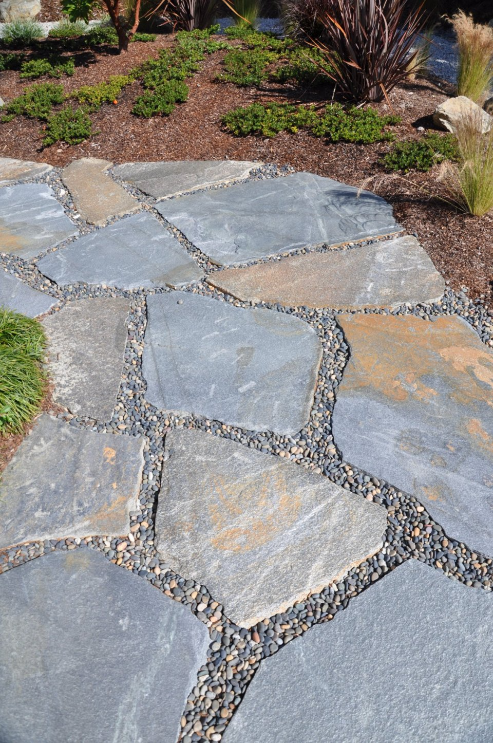 Flagstone Patio for a Natural
Look