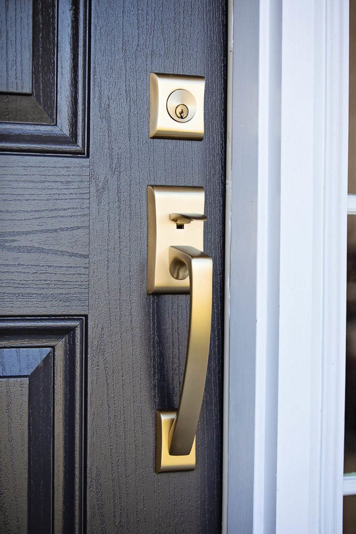 Types of front door handles