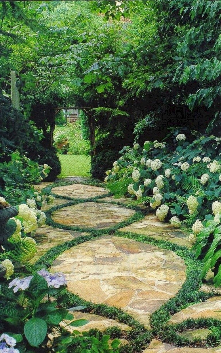 Creatively Stunning Garden
Path Ideas