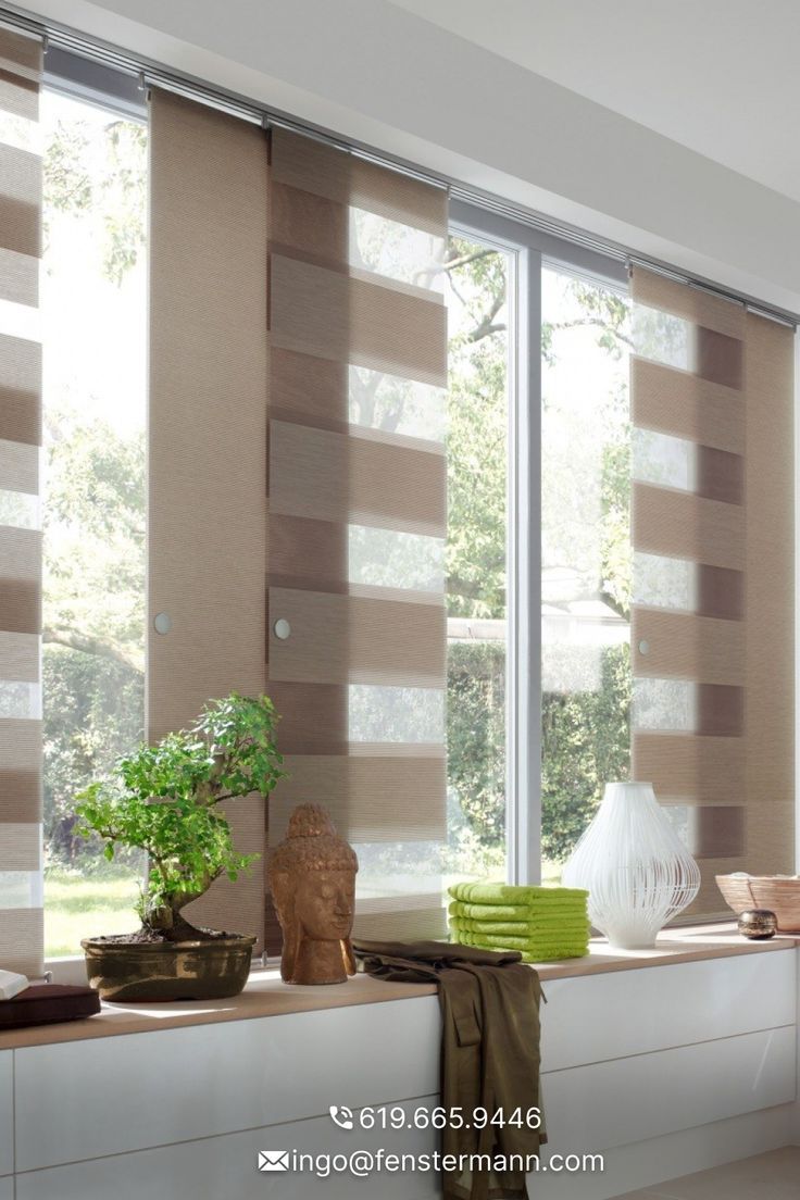 Online purchase of the panel
track blinds