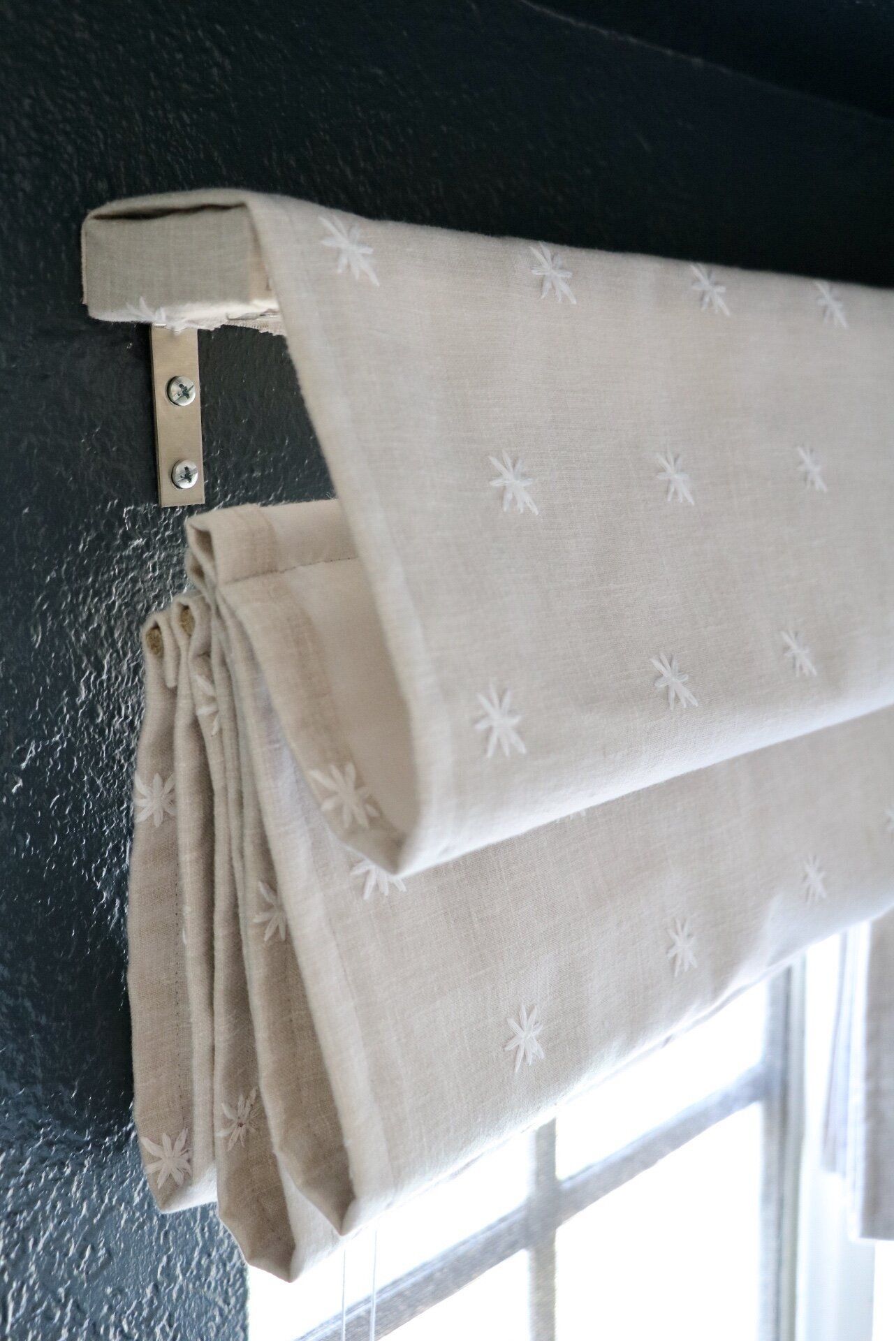 Keep the Rays away by using
Roman Blinds for your windows