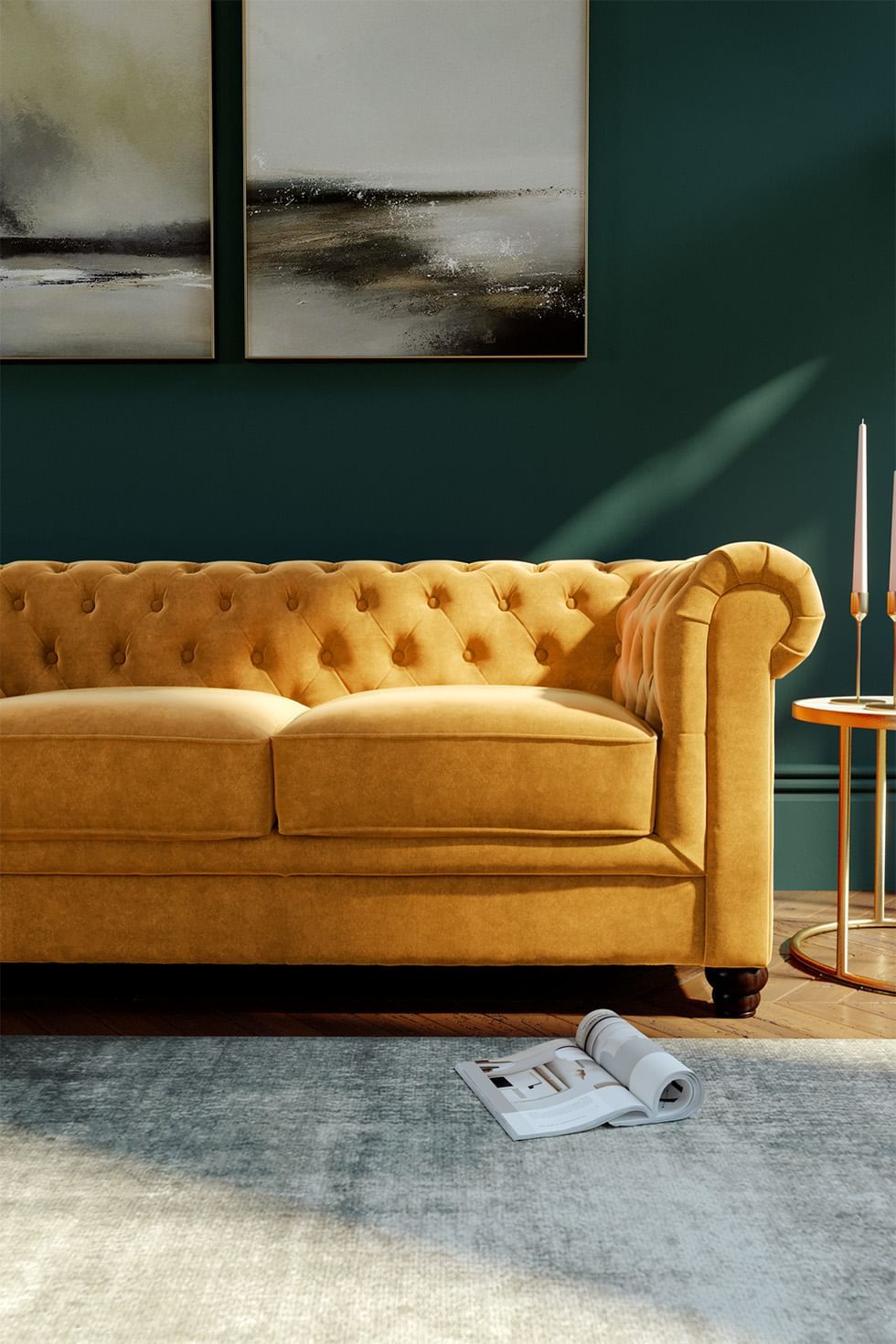 Sofa Chesterfield: Beautiful
and Amazing