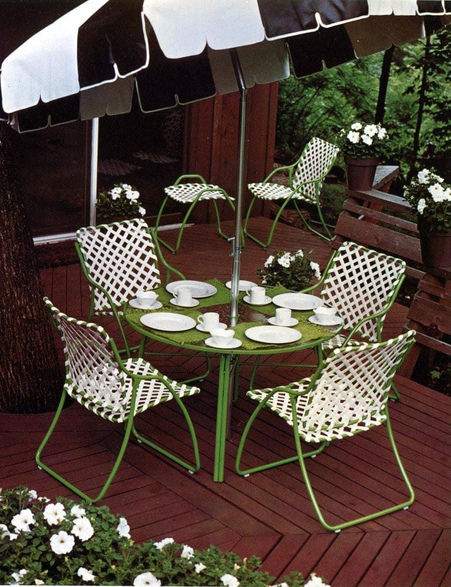 Vintage patio furniture is it
really for you