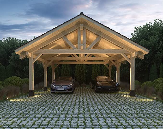 Wooden carports for Protecting
your Car