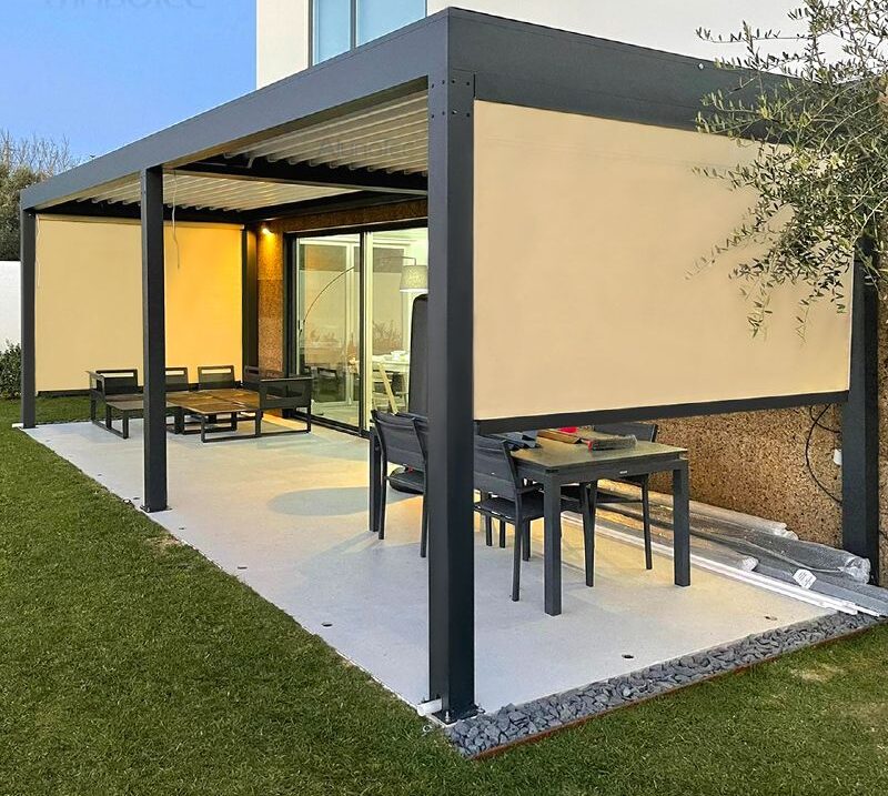 Aluminum Patio Awnings Variation Designs