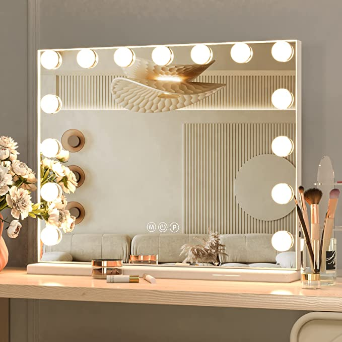 Modern Bathroom Mirrors with Light Design