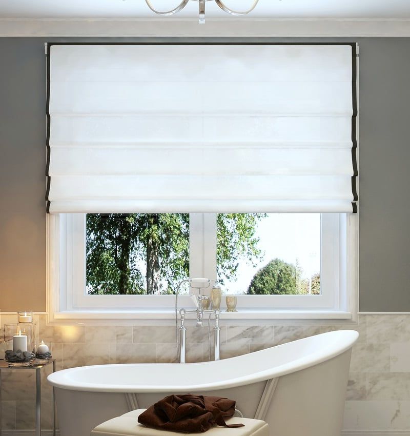 How You Can Make Classy and
Romantic Bathroom Window Curtains