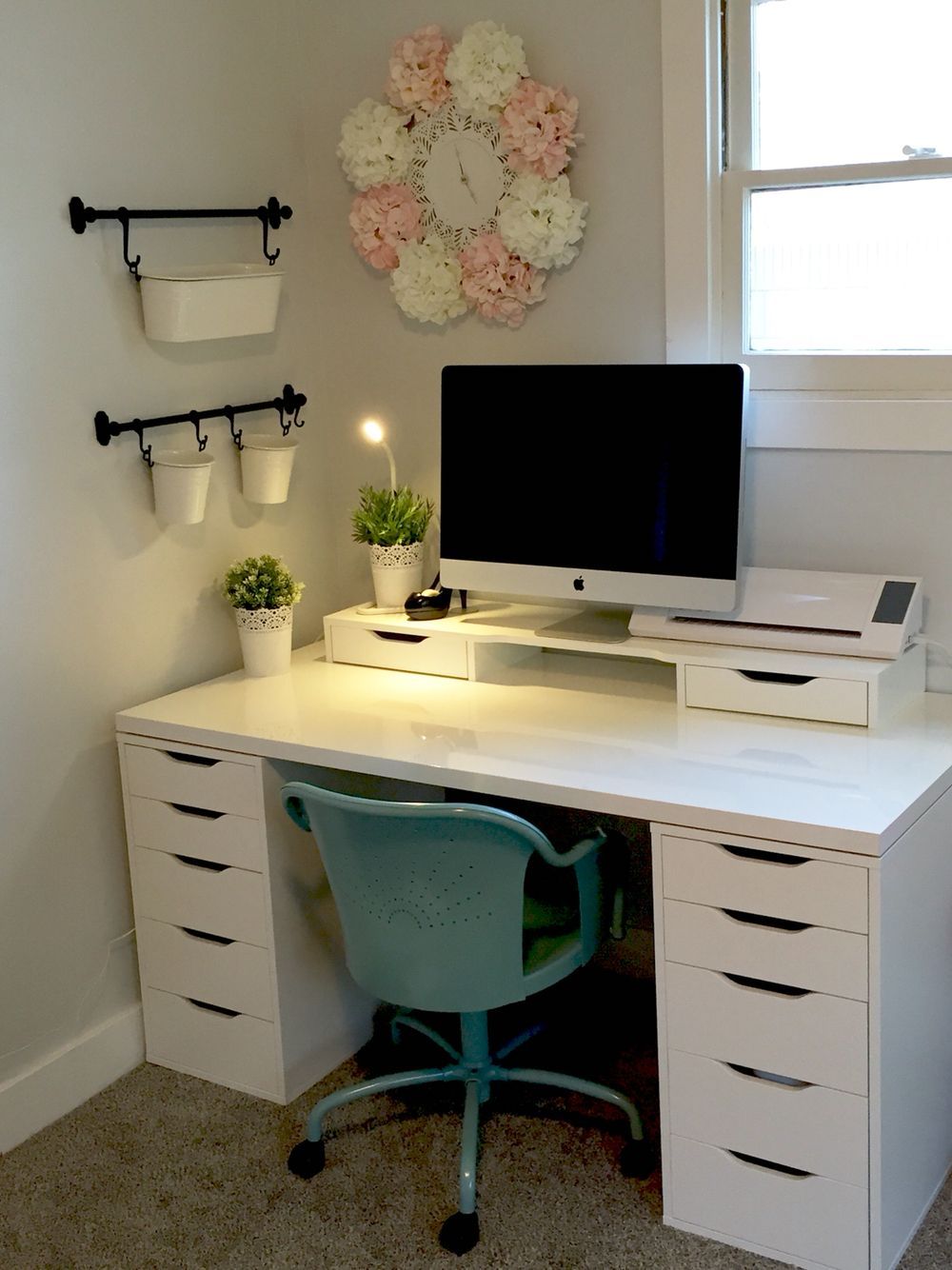 Bedroom desk- a perfect
companion for all the nights you need to work!