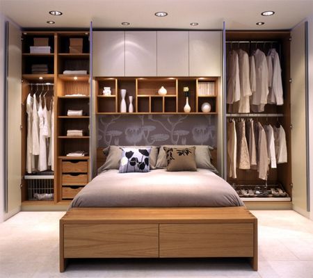 The most interesting bedroom storage ideas