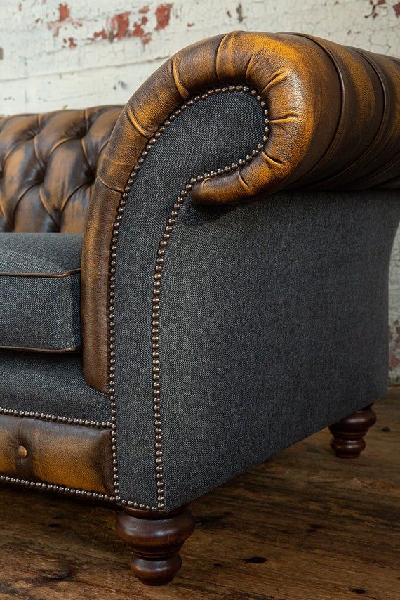 Introducing the new
Chesterfield leather sofa