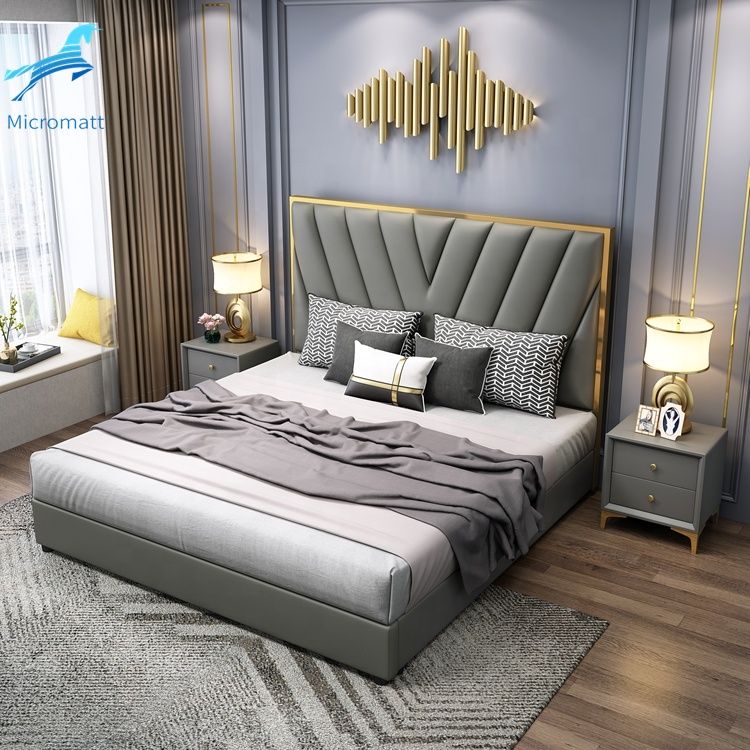 Make Your Bedroom Exquisite
With A Double Bed