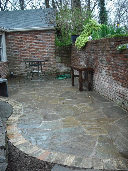 Flagstone Patio for a Natural
Look