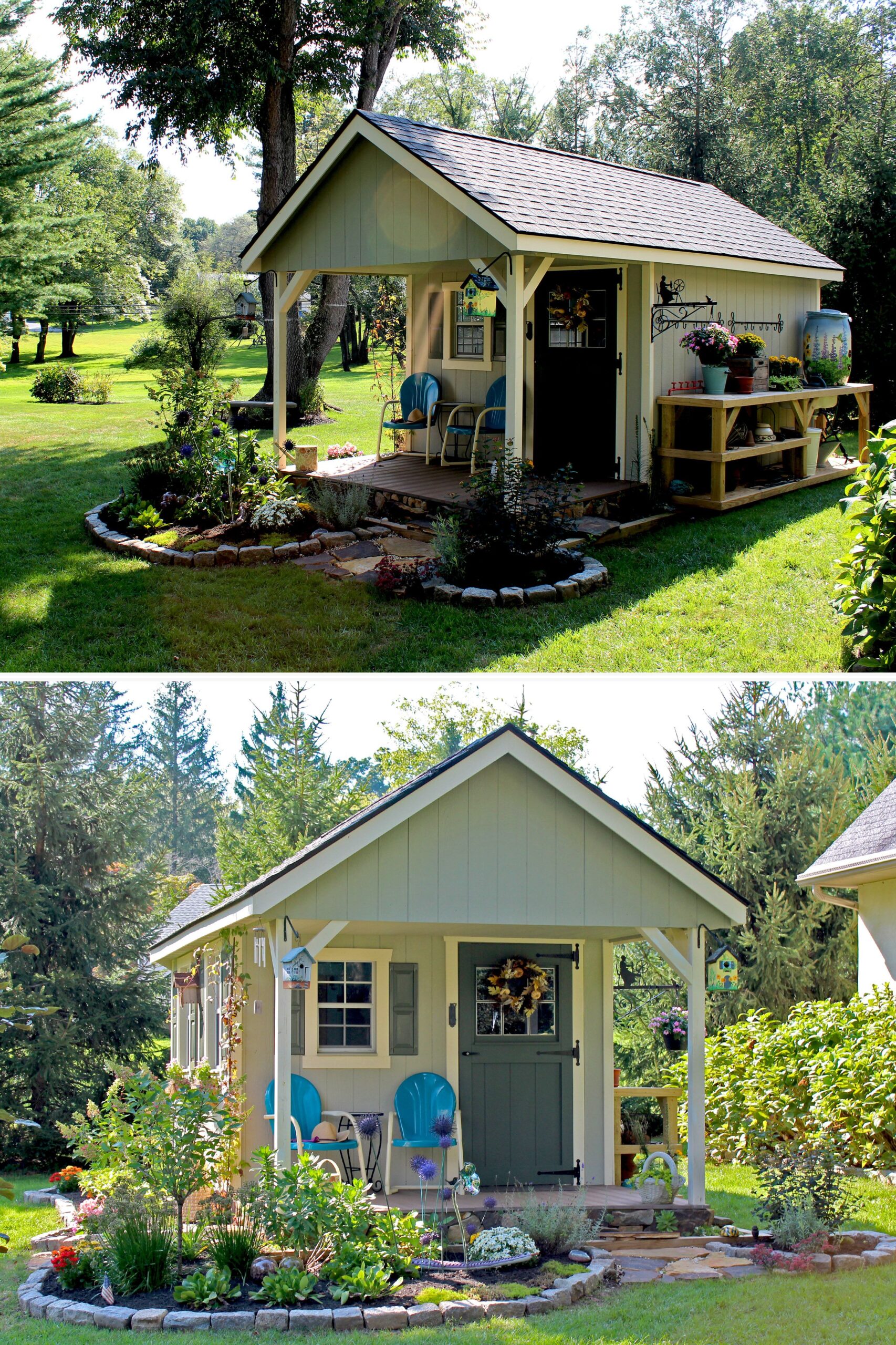 Sheltered Sanctuaries: Discovering the
Charm of Garden Sheds