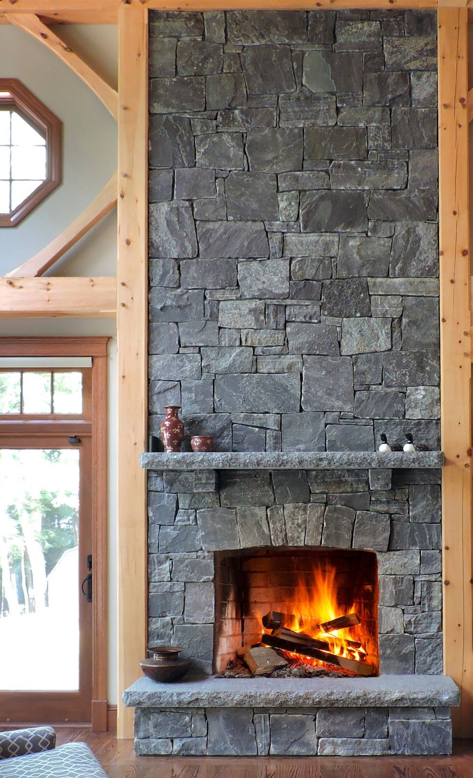 Embracing Luxury: The Timeless Allure of a Granite Fireplace