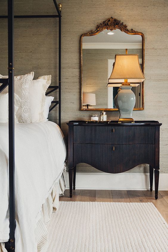 Amazing mirrored nightstands for bedrooms