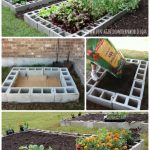 #diy cinder block raised garden bed-20 diy raised garden bed ideas ENDTAZS