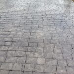 ... london cobblestone patio in stamped concrete. ... ADOQBXM