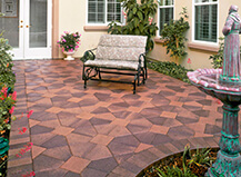 ... patio pavers unique design ideas ... VGDJLCN