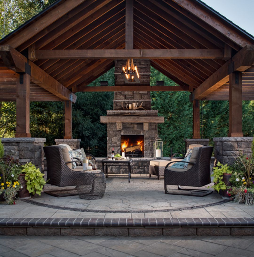 ... rustic outdoor fireplace designs for your barbecue party  https://decoor.net/50-marvelous-rustic-outdoor-fireplace-designs -for-your-barbecue-party-2725/ OHQOMKY