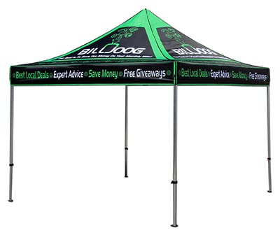 10x10 custom canopy KLEBJCI