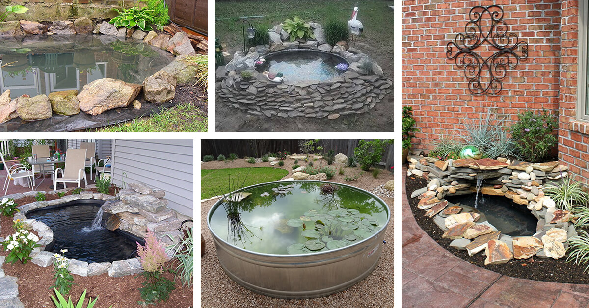 18 best diy backyard pond ideas and designs for 2018 ZZYGPOA