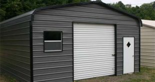 18u0027 x 26u0027 x 9u0027 standard eco-friendly steel carport garage - installation SNHYCWZ