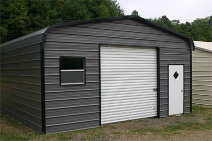 18u0027 x 26u0027 x 9u0027 standard eco-friendly steel carport garage - installation SNHYCWZ