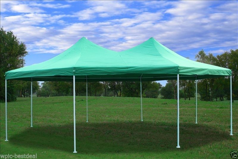 22 x 16 green gazebo tent 02 JPDBUDM