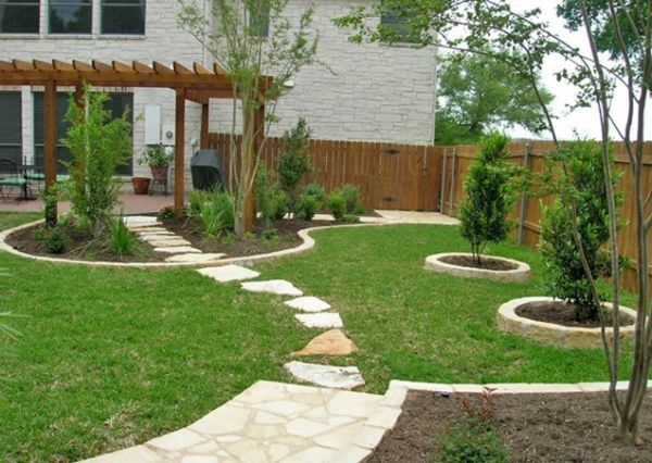 25 inspirational backyard landscaping ideas MRQFNUS