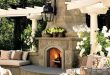 53 most amazing outdoor fireplace designs ever EJPJFUV