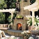 53 most amazing outdoor fireplace designs ever EJPJFUV