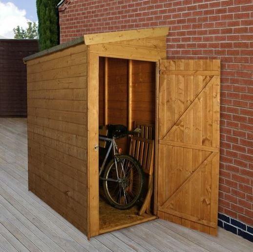 6 x 3 waltons tongue and groove pent garden storage unit IZRQJXH