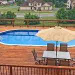 above ground pool deck ideas above ground pools #539 ... IWHNNMI