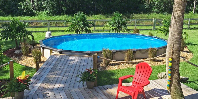 above ground pool deck ideas above ground pools #561 · customer spotlight: lisa m. #01 ... TNBLADC