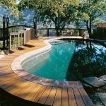 above ground pool deck ideas beachfront paradise FQSFWXP