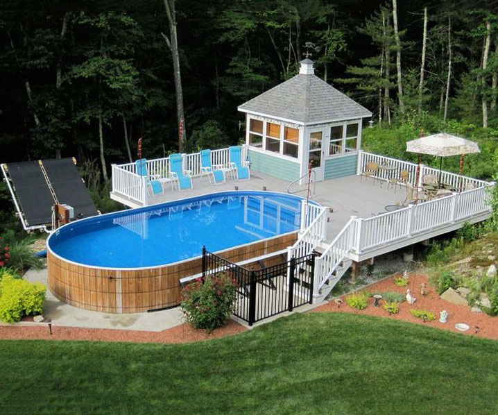 above ground pool deck ideas igqqrpa LBWGRXW