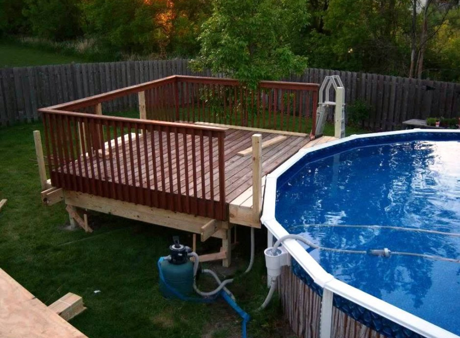 above ground pool deck ideas swimming pool deck design simple above ground pool deck plans above ground RAITFUJ