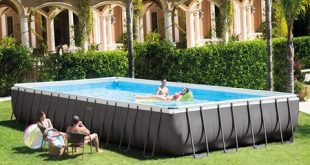 above ground pool intex 32u0027 x 16u0027 x 52 OBUOSXA