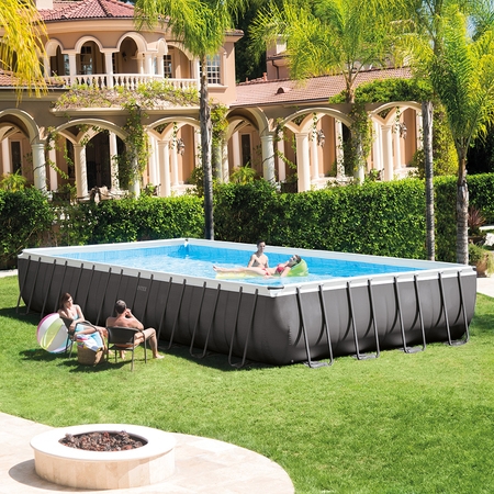 above ground pool intex 32u0027 x 16u0027 x 52 OBUOSXA