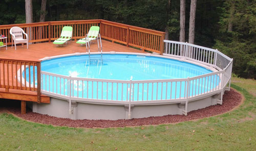 above ground pool resin pool fence kit for above ground pools YOXUTKA