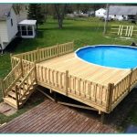 above ground pools with decks above ground pool decks above ground pool decks pool deck by decking GTFGZLE