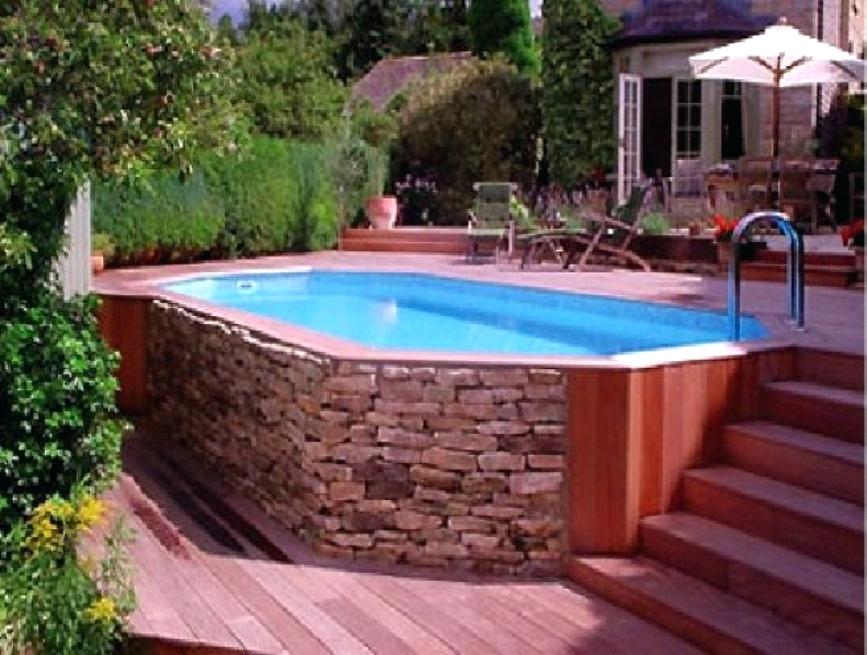 above ground pools with decks above ground pool on concrete above ground pool with deck combo add SUWVKWH