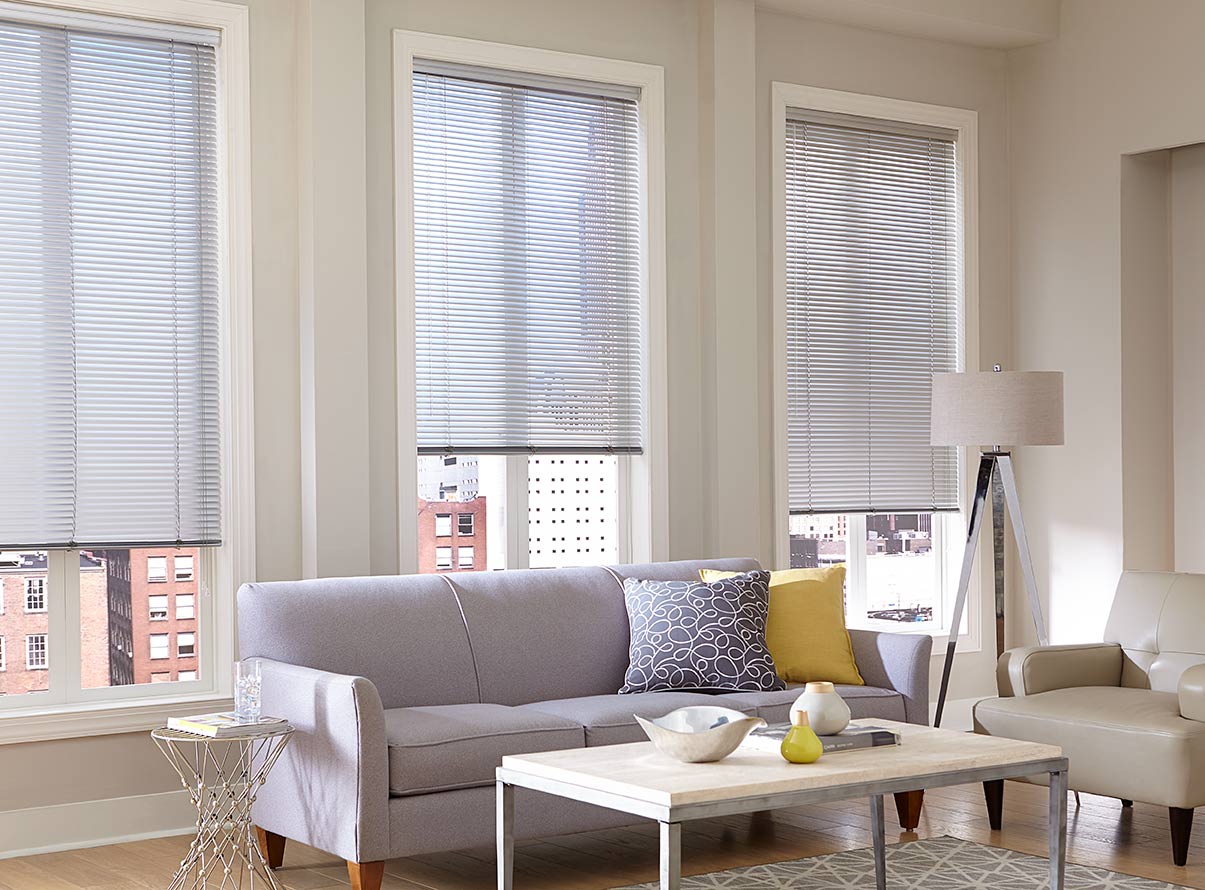 aluminum blinds 1u0027u0027 aluminum mini blind | thehomedepot IAQOFIB