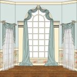 arched window treatments - contemporary arched window treatments NYHXBQU