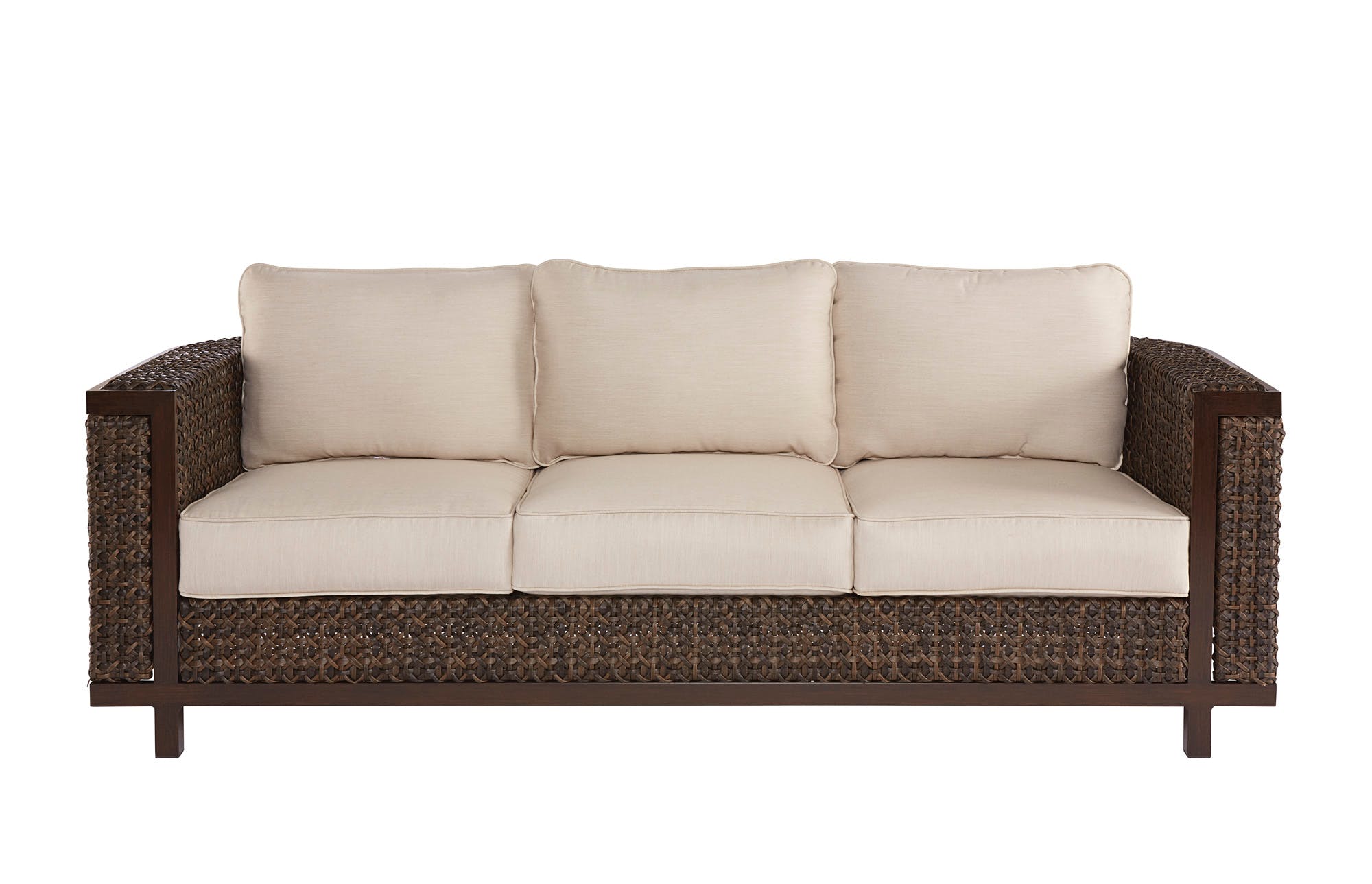 art furniture brentwood wicker sofa 923501-4114 JGWCKZU