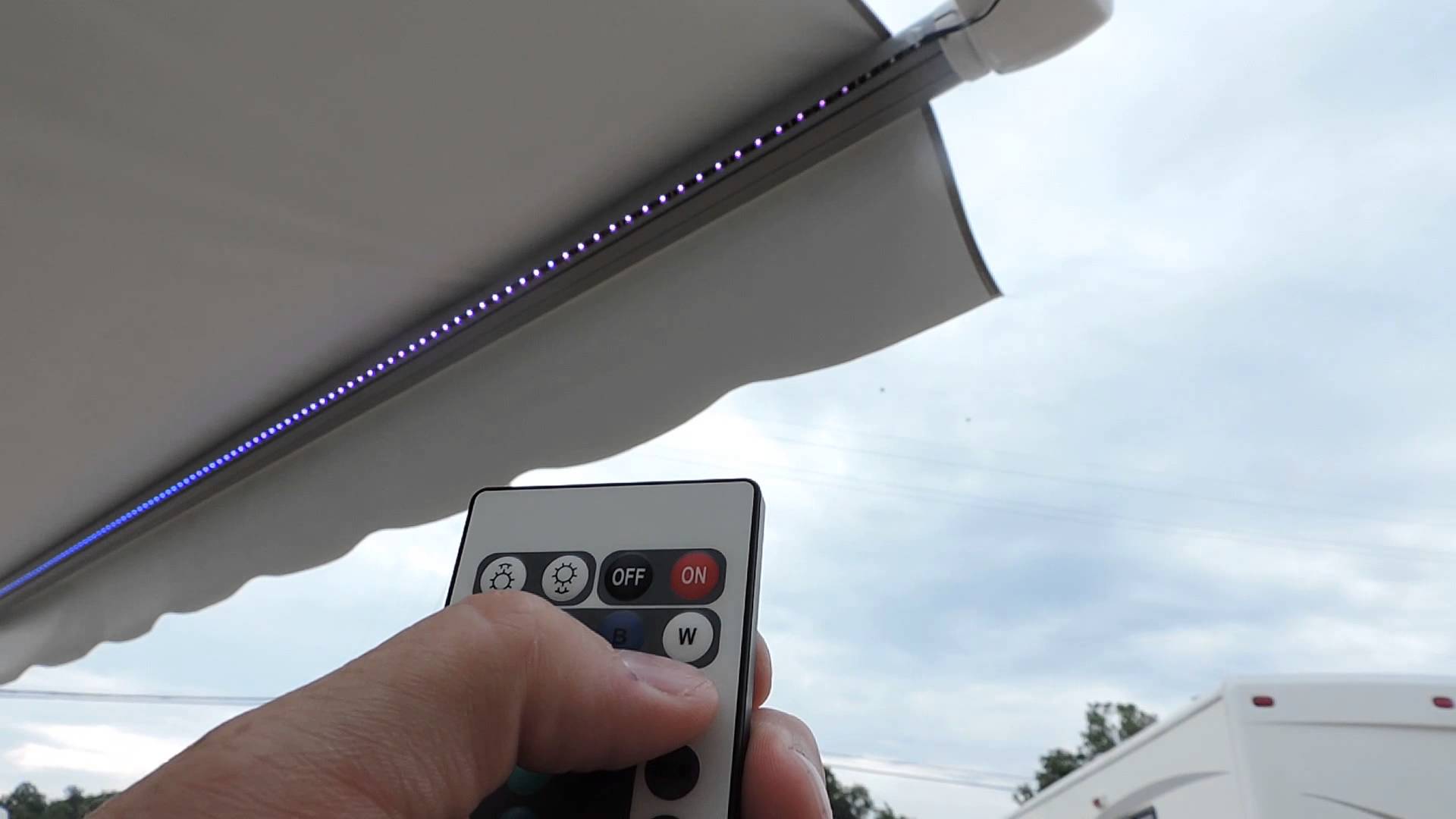 awning lights new led awning light kit installed!!! - youtube QQEVIDR