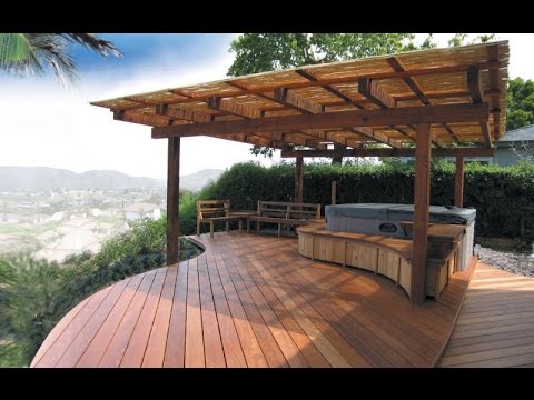 backyard decks backyard deck designs ideas - youtube FGDRXVR