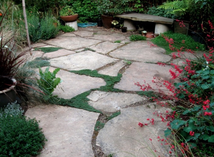 backyard flagstone patio ideas FJXIPOX