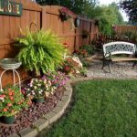 backyard ideas simple and easy backyard landscaping ideas 62 IEBXNUI