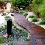 backyard landscape ideas gorgeous grassless backyard landscaping ideas 09 YAFSDOF